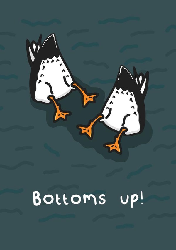 A Bottoms up Celebrations Card created by Innabox