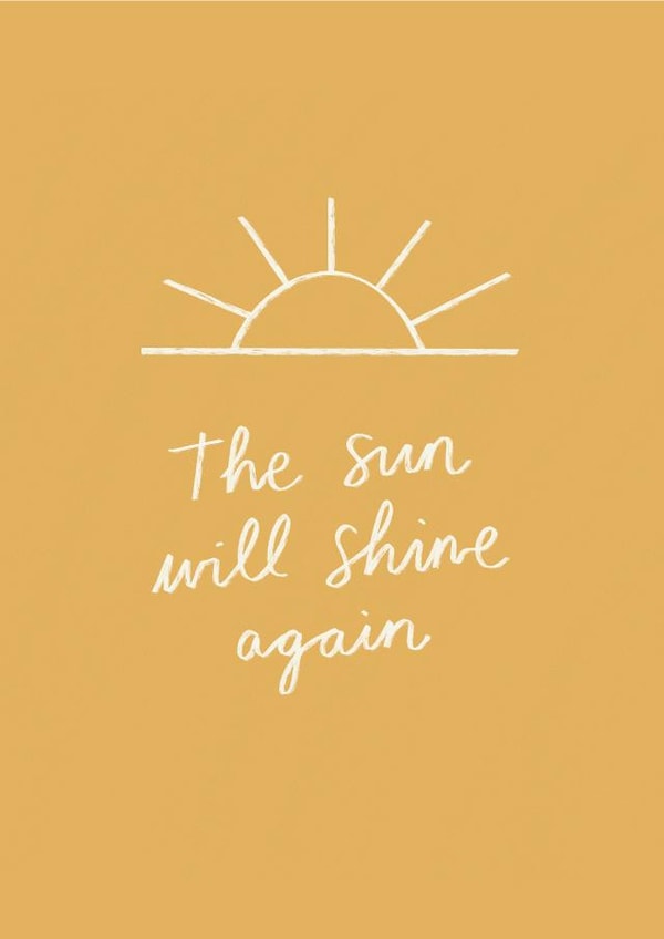 sunshine motvational Just because Card 2212 created by Charly Clements