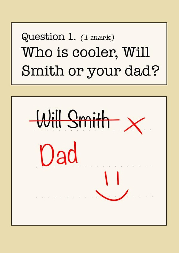 funny father Card 42954 created by Krafty Kards