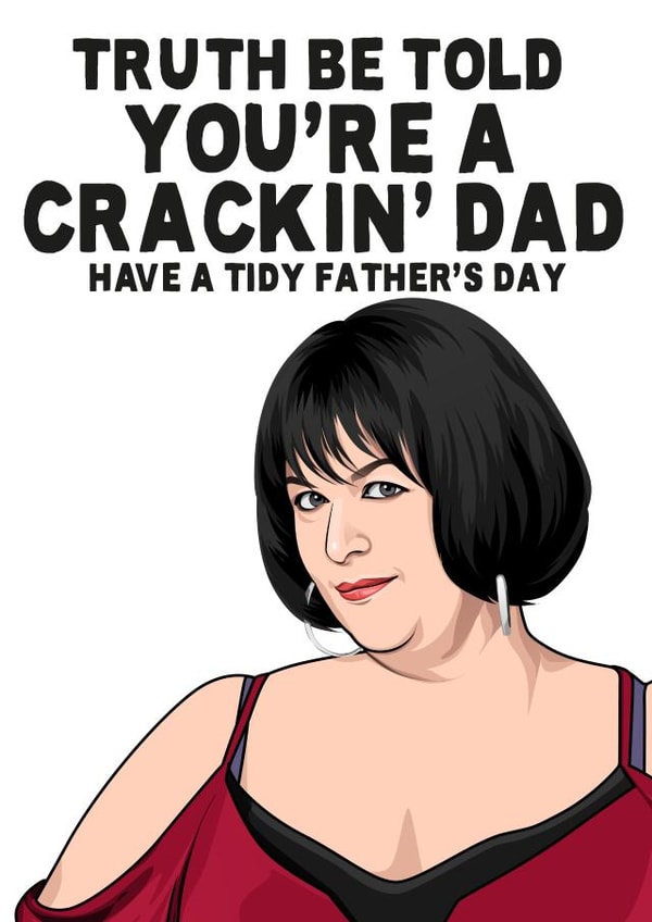 Crackin' Dad Gavin and Stacey Father's Day card created by All Things Banter
