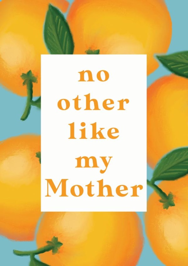 no other mother Mothers Day Card 18285 created by Paper + Pasture