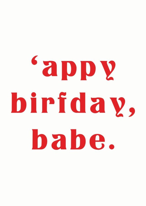 birthday londoner Card 42956 created by Paper + Pasture