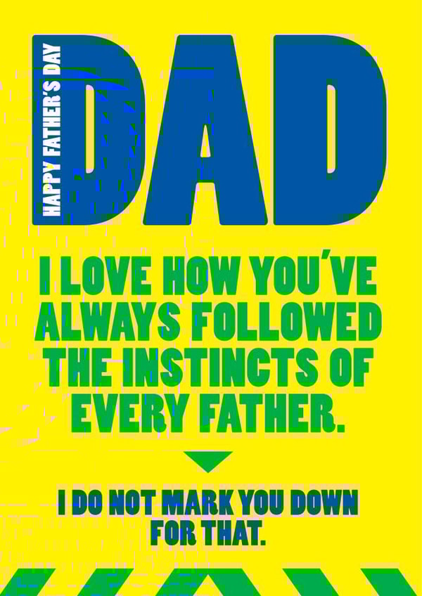 Dominic Cummings Boris Father's Day Card 31880 created by Wordplay Design