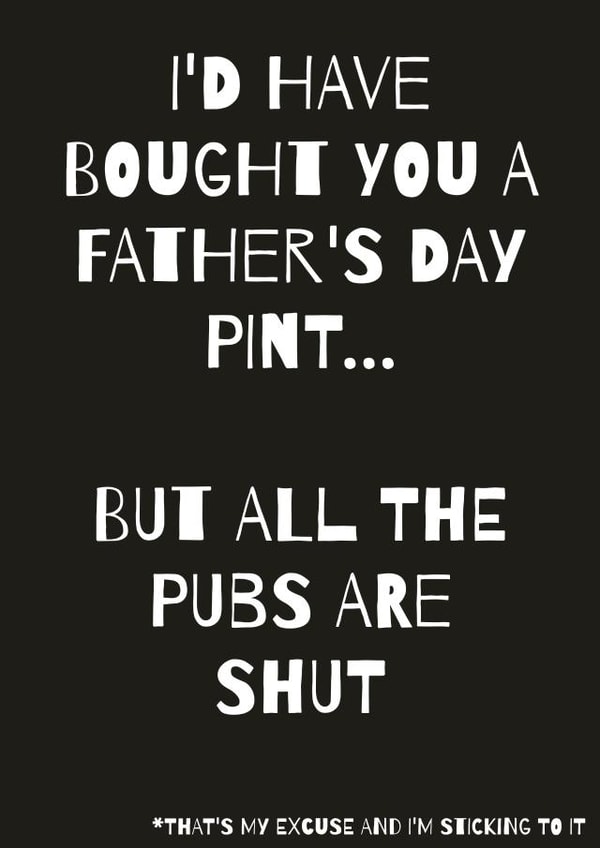 Lockdown Quarantine Father's Day Card 34329 created by JESSICArds