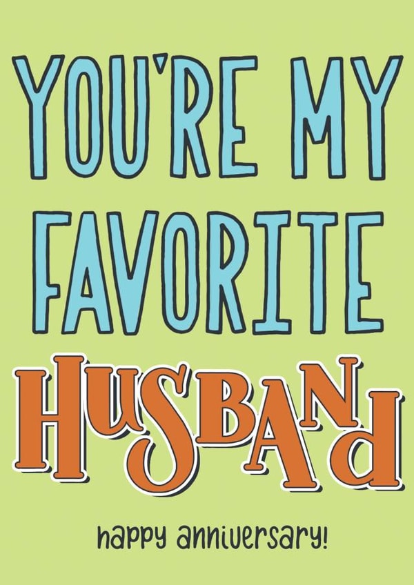 husband anniversary Anniversary Card 4612 created by PaperFreckles