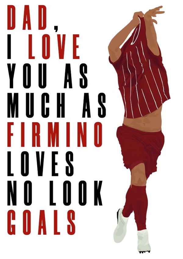 LIVERPOOL LIVERPOOL FC Father's Day Card 16046 created by DanAllen20