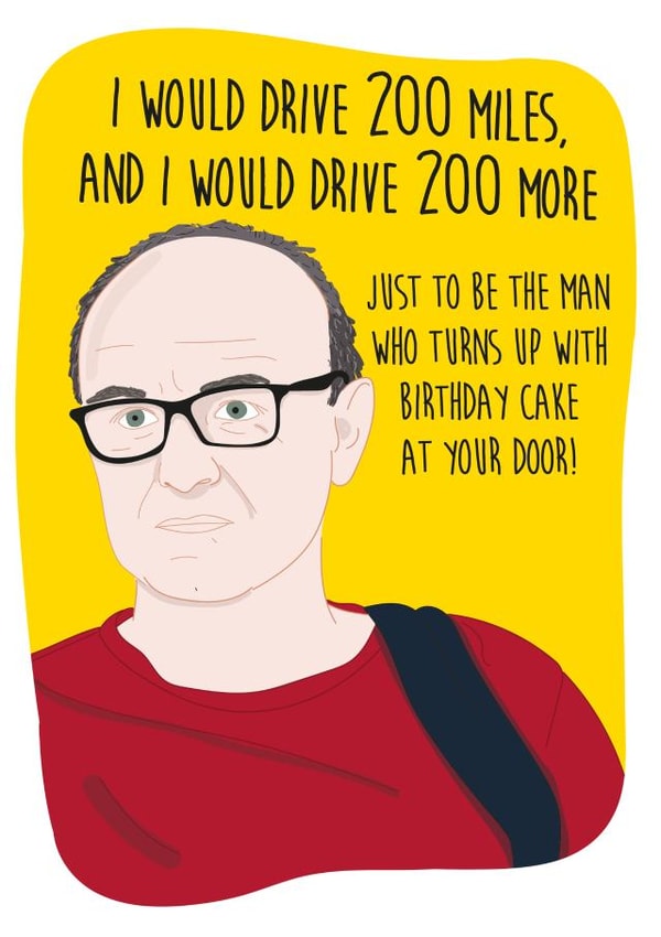 Politics Dominic Cummings Birthday Card 40384 created by I Made A Card