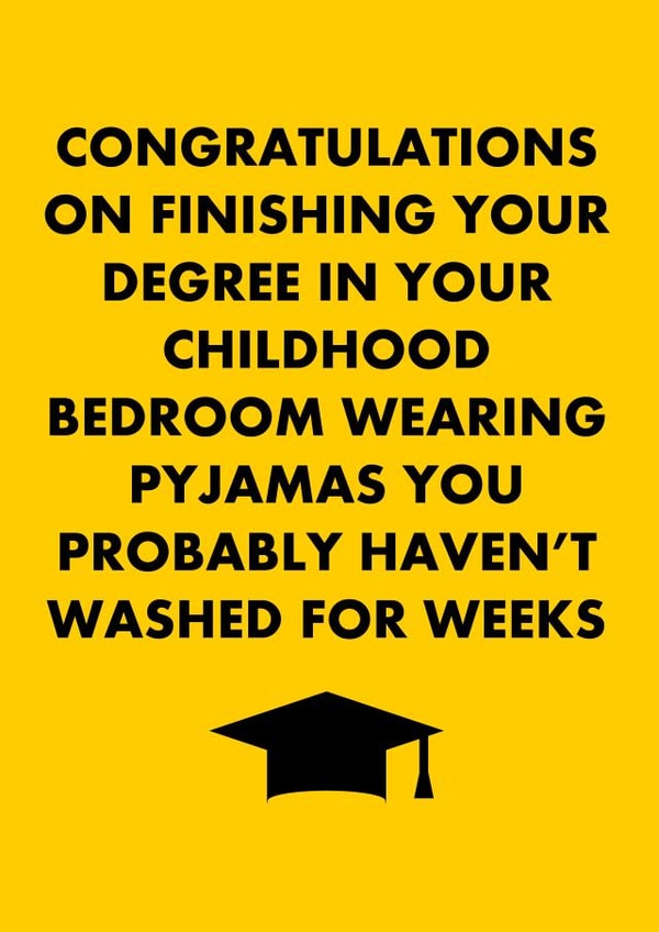 graduation lockdown Graduation Card 18392 created by Olivia