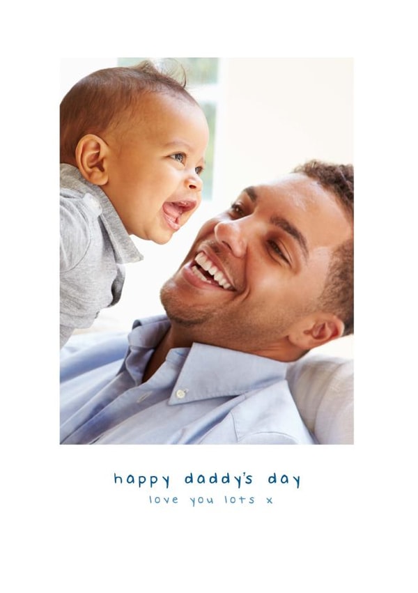 photo-from-the-kids pc Father's Day Personalised Photo Card 18521 created by thortful Designs