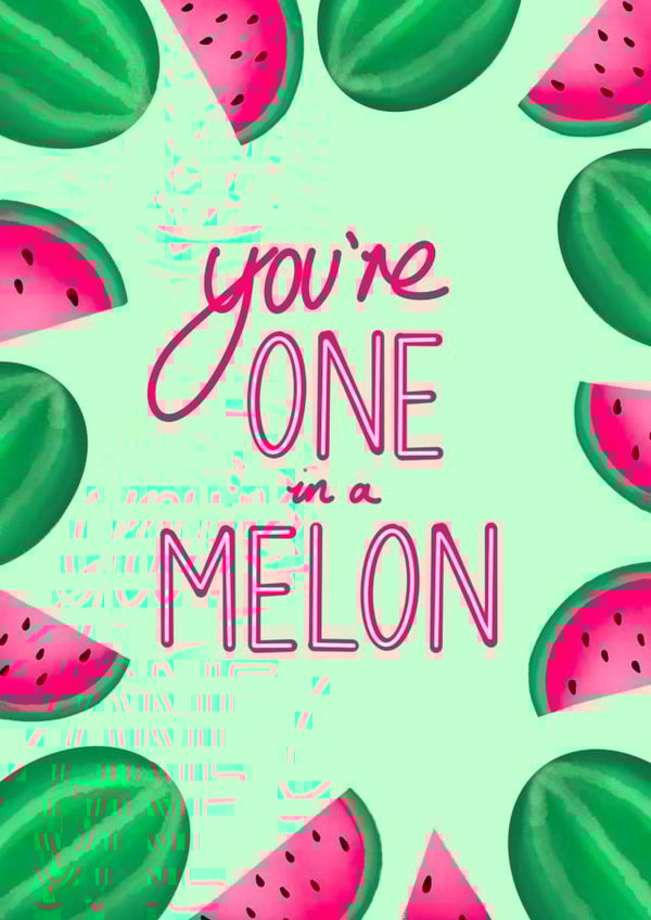One in a melon melon Card 41502 created by Ashleigh Walker