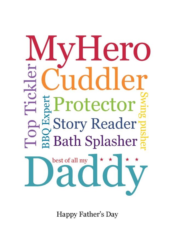 from the kids adult Father's Day Card 8760 created by Spotty N Stripy