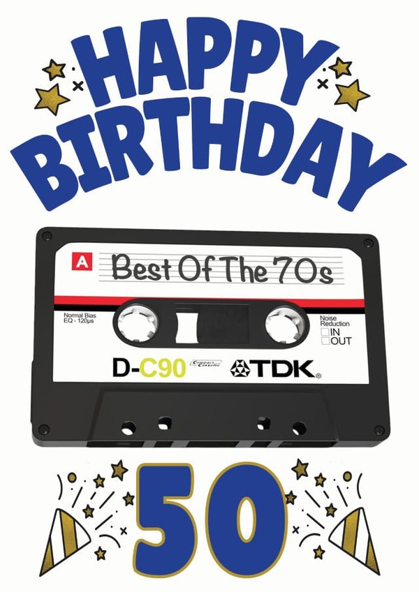 50th 50 Birthday Card 13067 created by ShortRound888