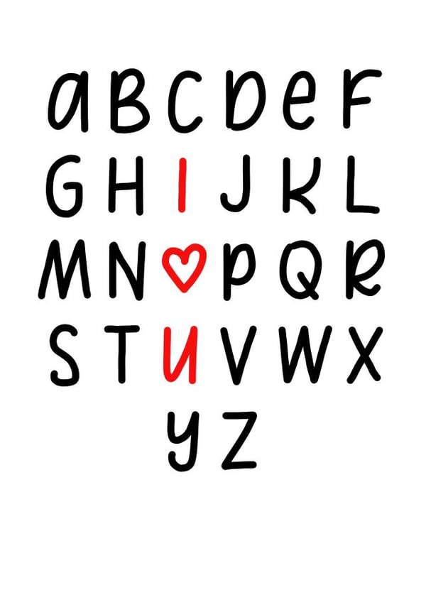 i love you u Anniversary Card 43261 created by Carrie Sorrell