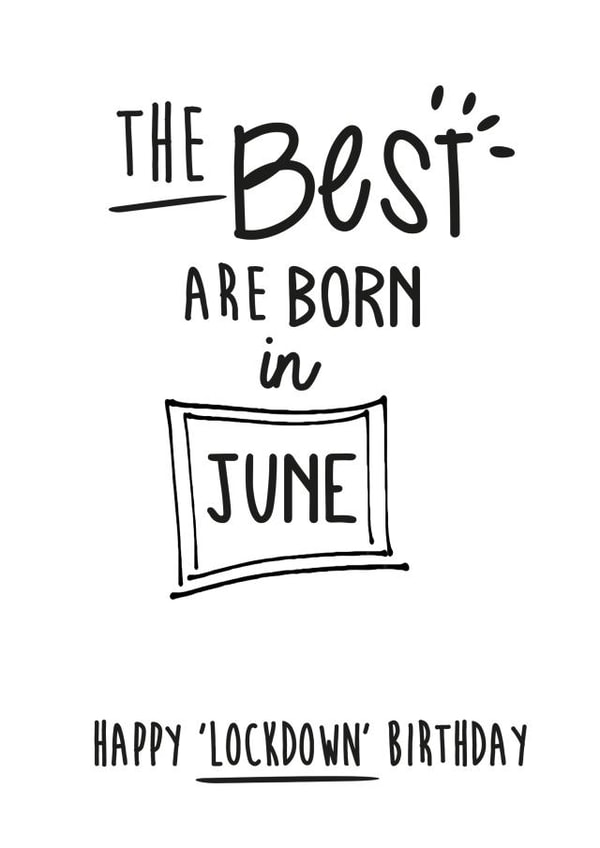 best lockdown Birthday Card 32149 created by Jodie Gaul & Co
