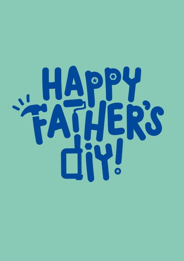 DIY Father Father's Day Card 41563 created by Squaire