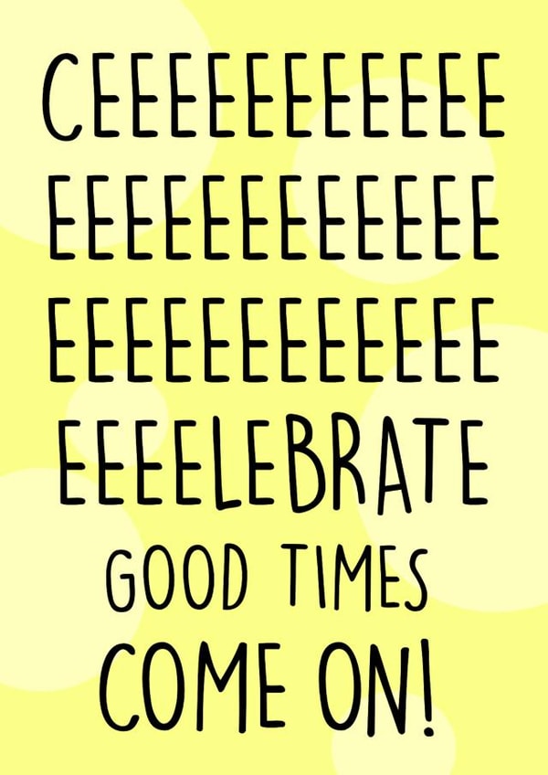 celebrate good Birthday Card 17059 created by SnailMail