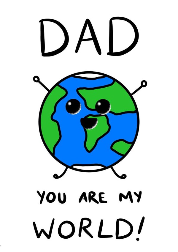 dad father Father's Day Card 30386 created by Bloom & Lark Designs