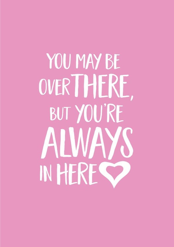 Always in My Heart, Thinking of You Card created by Elaine Miles