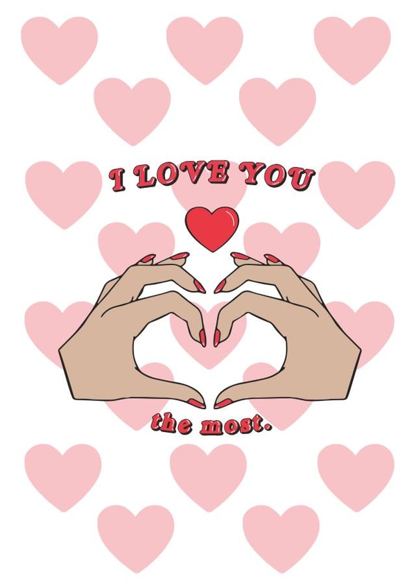 romantic love Love & Friendship Card 43479 created by The Gifting Knot