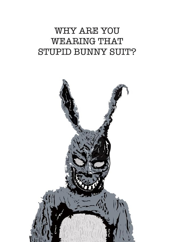 donnie darko film Birthday Card 12277 created by Sean Littlewood