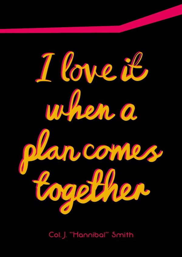 fathers day 1980s TV Card 43584 created by Dan The Scribbler