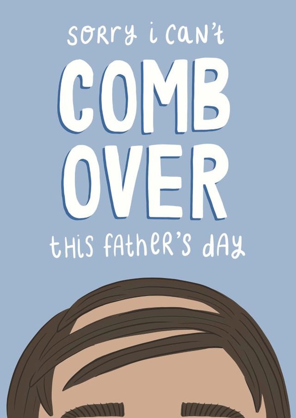 Comb Over Father's Day Card created by Jessica Harvey