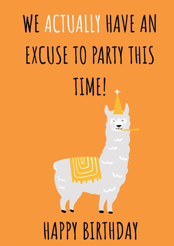 We Actually Have An Excuse To Party This Time created by Alicia Ard