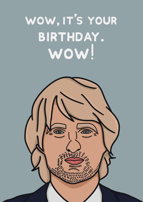 wow adult Birthday Card 18490 created by This Crafty Couple