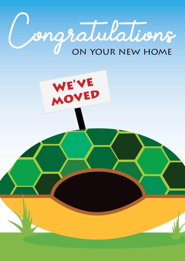 new home tortoise New Home Card 43698 created by Leanne Creative