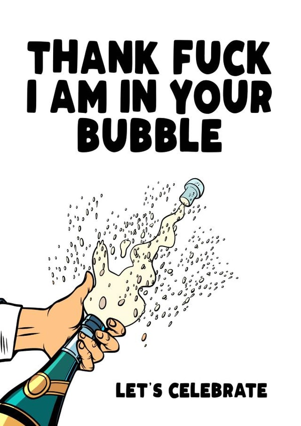 Rude alcohol themed card created by Filthy Sentiments