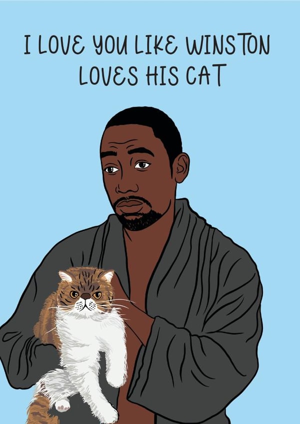 new girl love Love & Friendship Card 40156 created by Laura Frances Cards