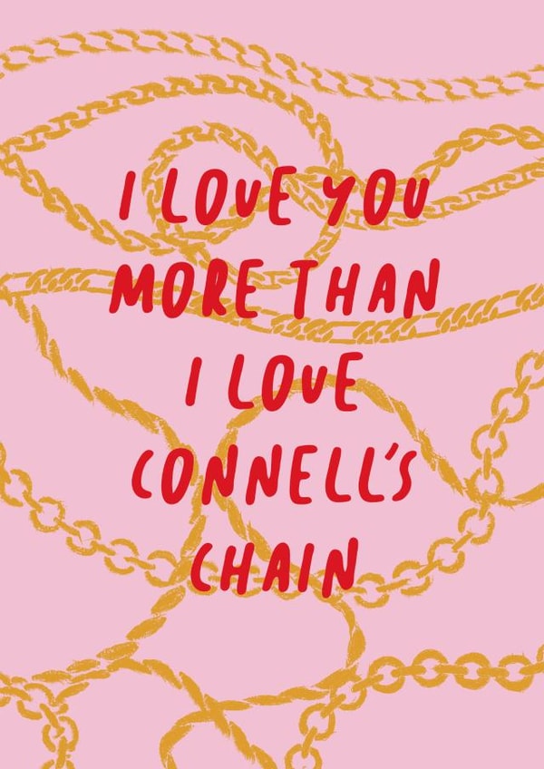normal people connells chain Love & Friendship Card 43578 created by Fran Butler