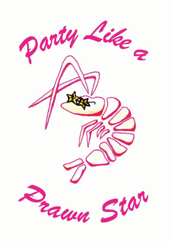 party porn star Birthday Card 19149 created by PunderWater Designs