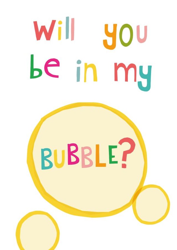 bubble support bubble Anniversary Card 36208 created by Emma Henderson