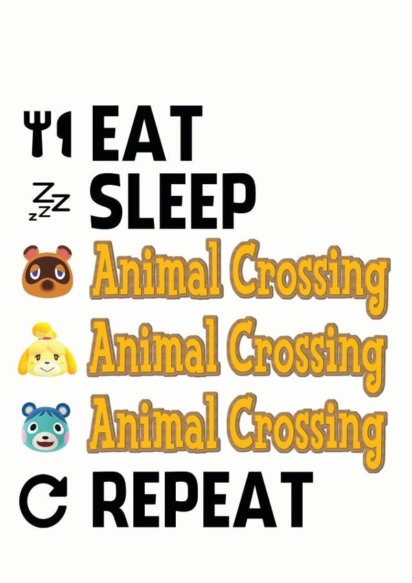 eat sleep Birthday Card 13073 created by ShortRound888