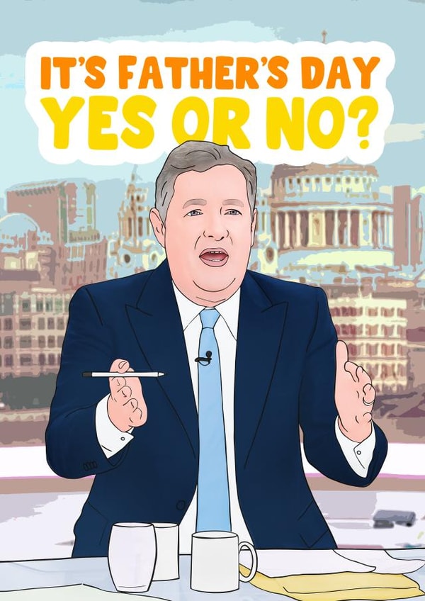 piers morgan good morning britain Father's Day Card 32475 created by Hey Huns It's Nicole