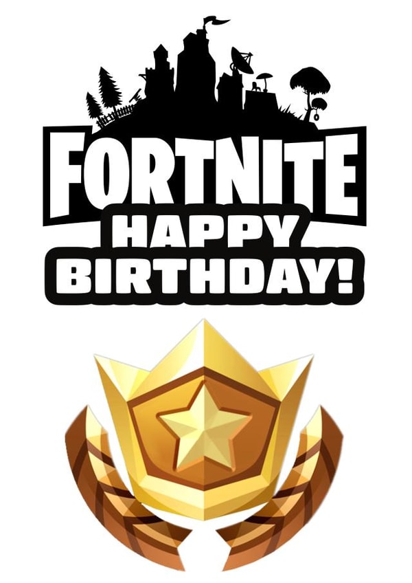 fortnite video game Birthday Card 19198 created by Wishabells Designs