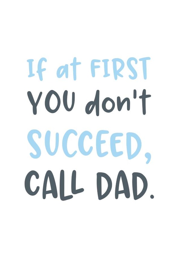 Male Dad Card 43911 created by Pincombe Prints