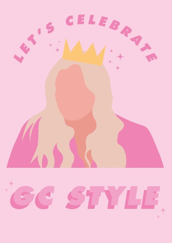 gemma collins celebrity Birthday Card 18121 created by Phoebe Day