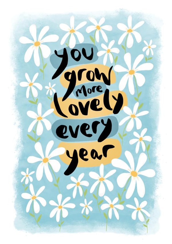 Grow Garden Birthday Card 19114 created by The Sunshine Bindery