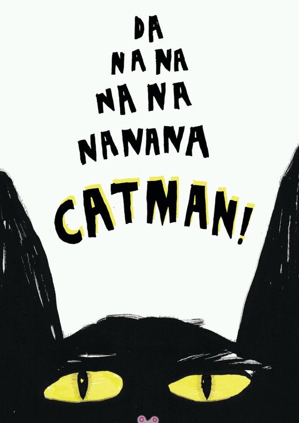 cat funny Birthday Card 17279 created by Heather More Illustration