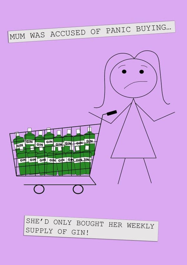 Mother's day alcohol themed card created by Olivia