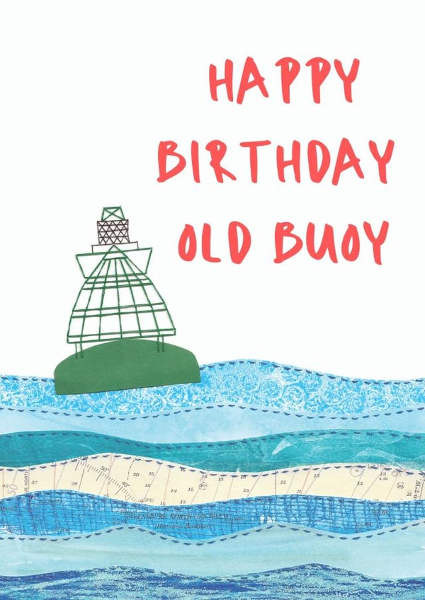 Say Happy Birthday to the Old Boy (Buoy). created by NaviStitch