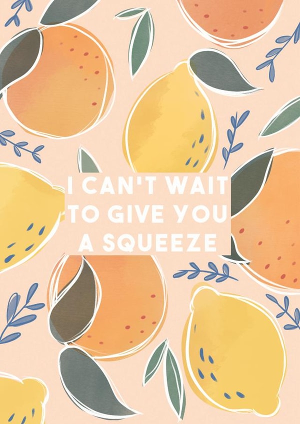 lemons squeeze you Love & Friendship Card 19302 created by By Beck
