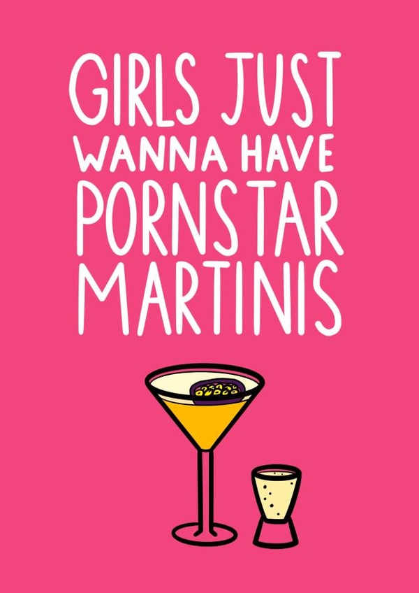 girls just Birthday Card 18727 created by The Pretty Funny Co.