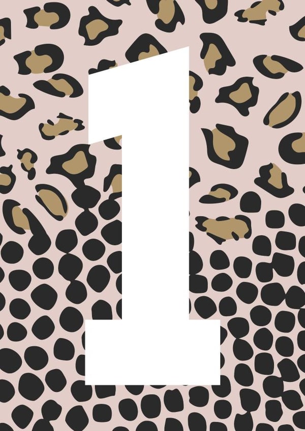 first birthday one Card 33336 created by AK Designs