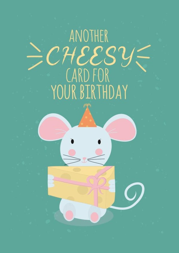 Cheesy birthday created by Spring of colors