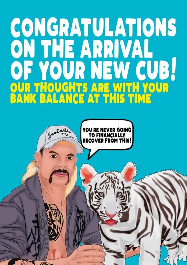 NEW BABY New Baby Card 30605 created by Filthy Sentiments