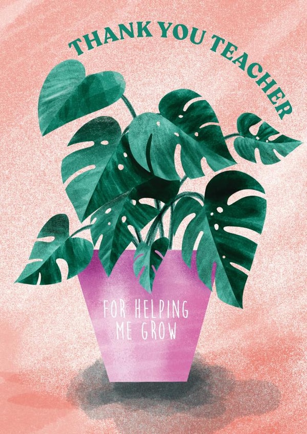 helping grow Thank You Card 16597 created by Kirsten McNee