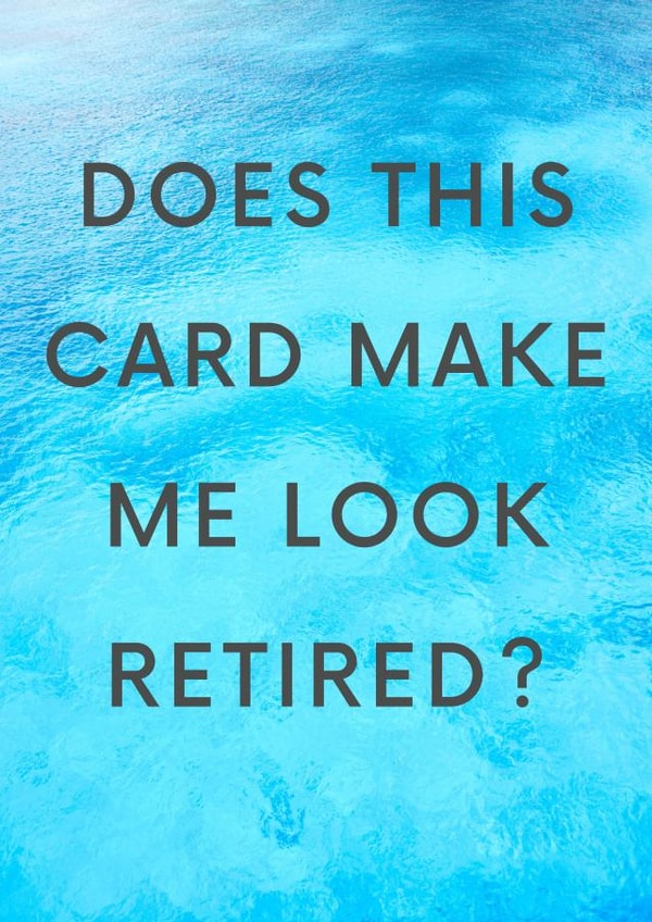look retired Retirement Card 16807 created by Impossible Fox Designs